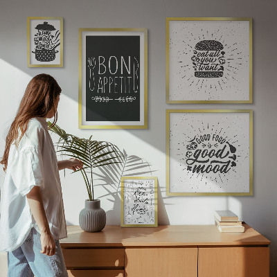 Set 5 slika u okviru Kuhinjske inspiracije za kuhanje