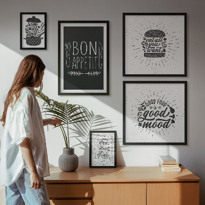 Set 5 slika u okviru Kuhinjske inspiracije za kuhanje