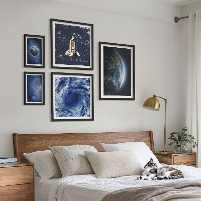 Set 5 slika u okviru Zemljini kozmički krajolici