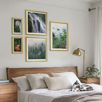 Set slika iznad kauča Priroda, divlje životinje, krajolici