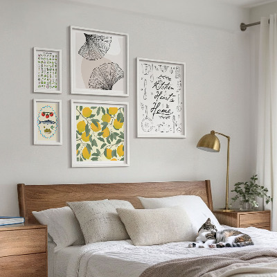 Set 5 slika u okviru Elegantne inspiracije za kuhinju