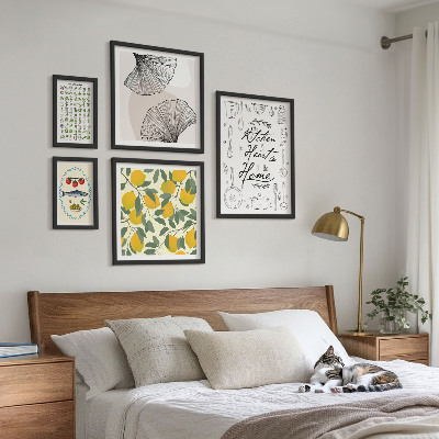 Set 5 slika u okviru Elegantne inspiracije za kuhinju