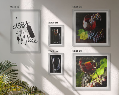 Poliptih u okviru Elegantno vino i modni dodaci
