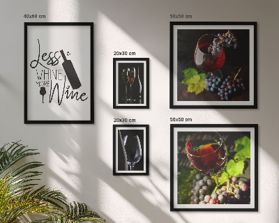 Poliptih u okviru Elegantno vino i modni dodaci