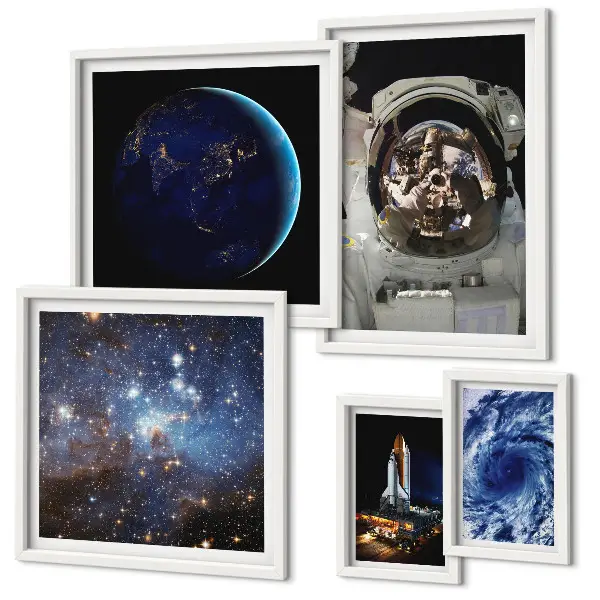 Otkrića astronauta u svemiru poliptih u okviru