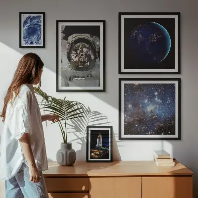Otkrića astronauta u svemiru poliptih u okviru