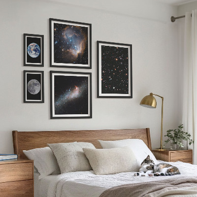 Set 5 slika u okviru Kozmički krajolici galaksije