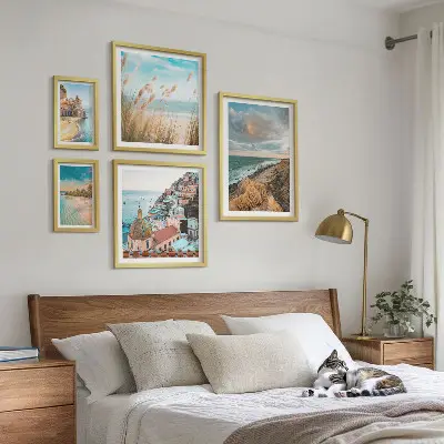 Plaže svijeta poliptih u okviru