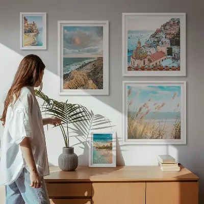 Plaže svijeta poliptih u okviru
