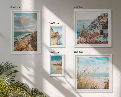 Plaže svijeta poliptih u okviru