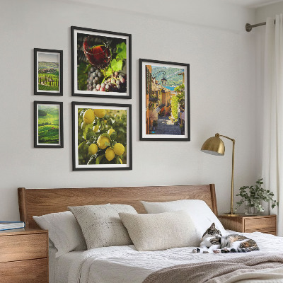 Set 5 slika u okviru Očaravajuće pejzaže Toskane