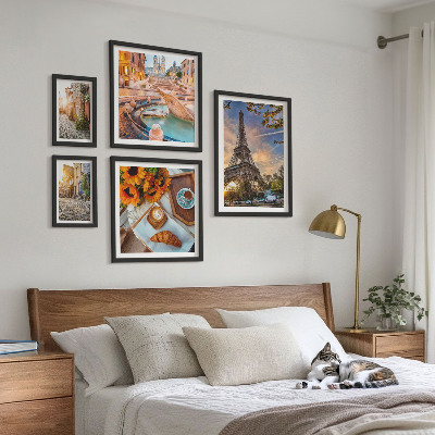 Set 5 slika u okviru Atmosferski pogledi na kafić
