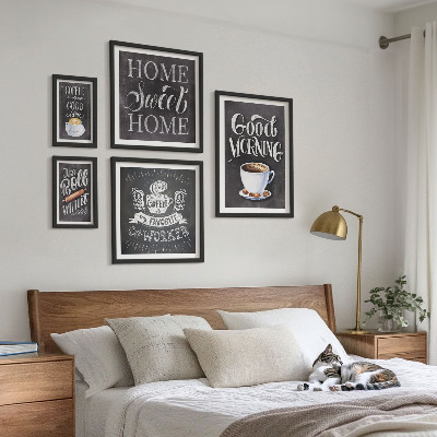 Set 5 slika u okviru Rustikalne inspiracije za kavu