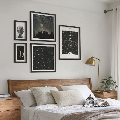 Poliptih u okviru Kozmičke inspiracije galaksije