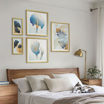 Set 5 slika u okviru Moderni biljni motivi