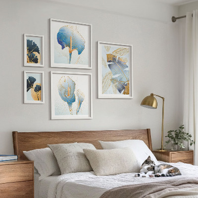 Set 5 slika u okviru Moderni biljni motivi