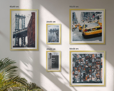 Set 5 slika u okviru Šarmantni pogledi na New York