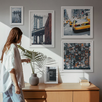 Set 5 slika u okviru Šarmantni pogledi na New York