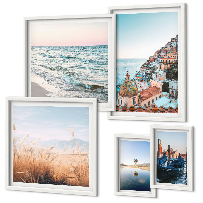 Set 5 slika u okviru Šarmantni pogledi na more
