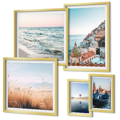 Set 5 slika u okviru Šarmantni pogledi na more