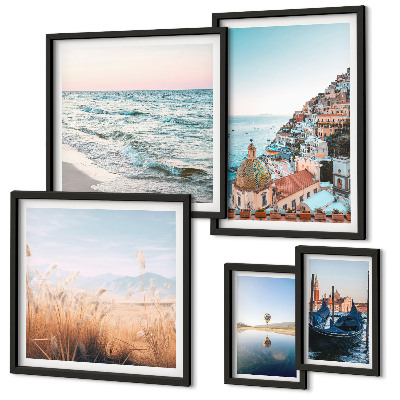 Set 5 slika u okviru Šarmantni pogledi na more