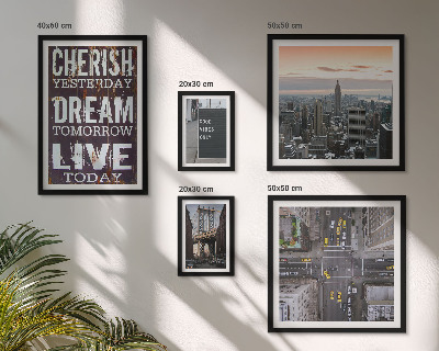 Set 5 slika u okviru Inspirativni gradski slogani