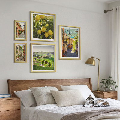 Set slika iznad kauča Šarmantne ulice talijanskih krajolika
