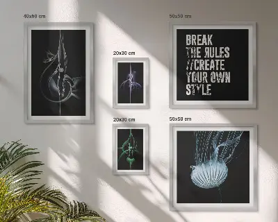 Apstraktni kreativni motivi poliptih u okviru