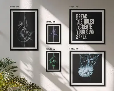 Apstraktni kreativni motivi poliptih u okviru