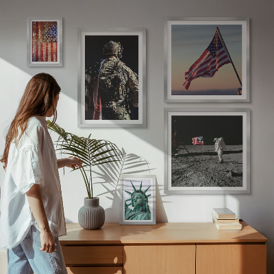 Set 5 slika u okviru Američka simbolika povijesti