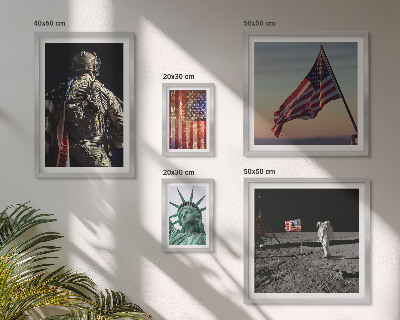 Set 5 slika u okviru Američka simbolika povijesti