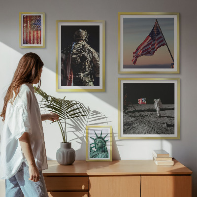 Set 5 slika u okviru Američka simbolika povijesti
