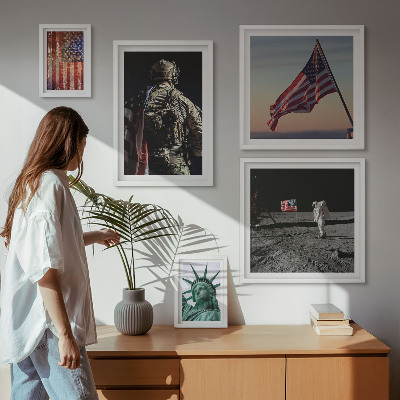 Set 5 slika u okviru Američka simbolika povijesti