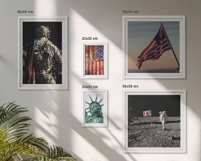 Set 5 slika u okviru Američka simbolika povijesti