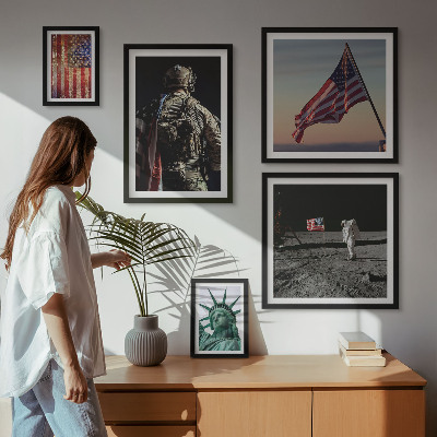 Set 5 slika u okviru Američka simbolika povijesti