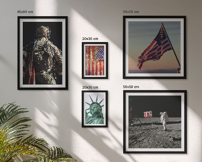 Set 5 slika u okviru Američka simbolika povijesti