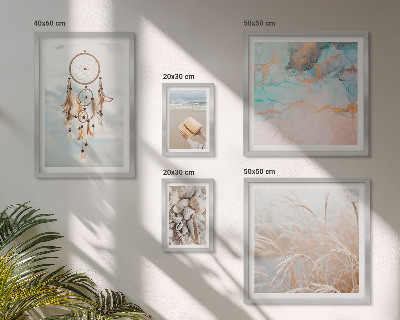 Poliptih u okviru Boho snovi plaža priroda