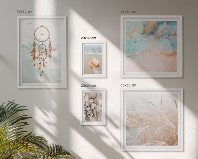 Poliptih u okviru Boho snovi plaža priroda