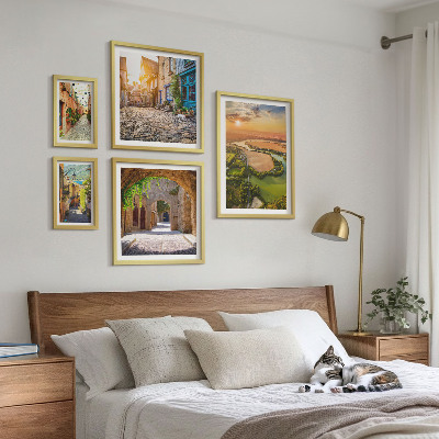 Set 5 slika u okviru Šarmantne, slikovite ulice