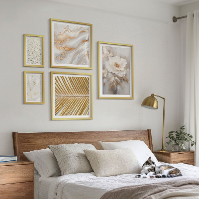 Set 5 slika u okviru Elegantni cvjetni motivi