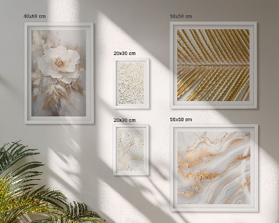 Set 5 slika u okviru Elegantni cvjetni motivi