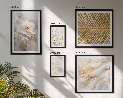 Set 5 slika u okviru Elegantni cvjetni motivi