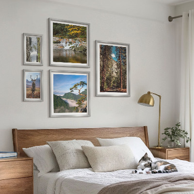 Set slika iznad kauča Planinski krajolici i divlja priroda