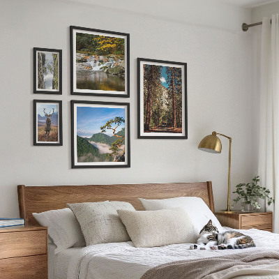 Set slika iznad kauča Planinski krajolici i divlja priroda