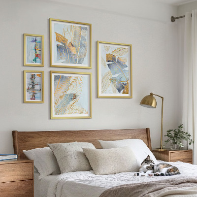 Set 5 slika u okviru Moderni biljni motivi