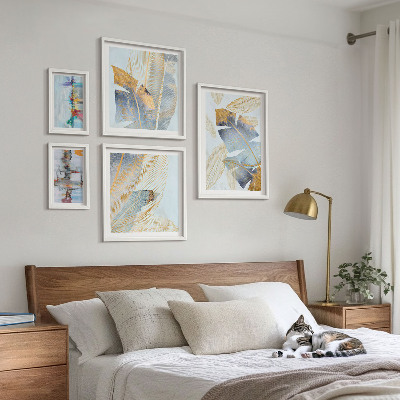 Set 5 slika u okviru Moderni biljni motivi