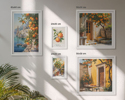 Set 5 slika u okviru Atmosferski pogledi na voće
