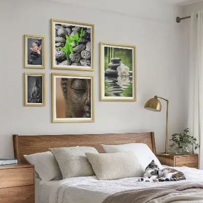 Poliptih Opuštajuća zen atmosfera u okviru
