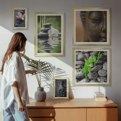 Poliptih Opuštajuća zen atmosfera u okviru
