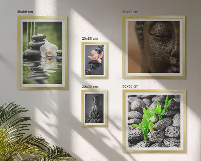 Poliptih Opuštajuća zen atmosfera u okviru
